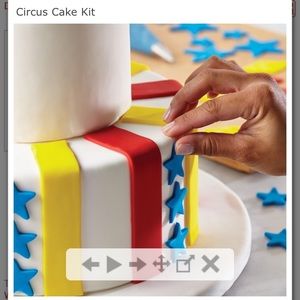 Cake Boss 22 piece circus cake decorating kit